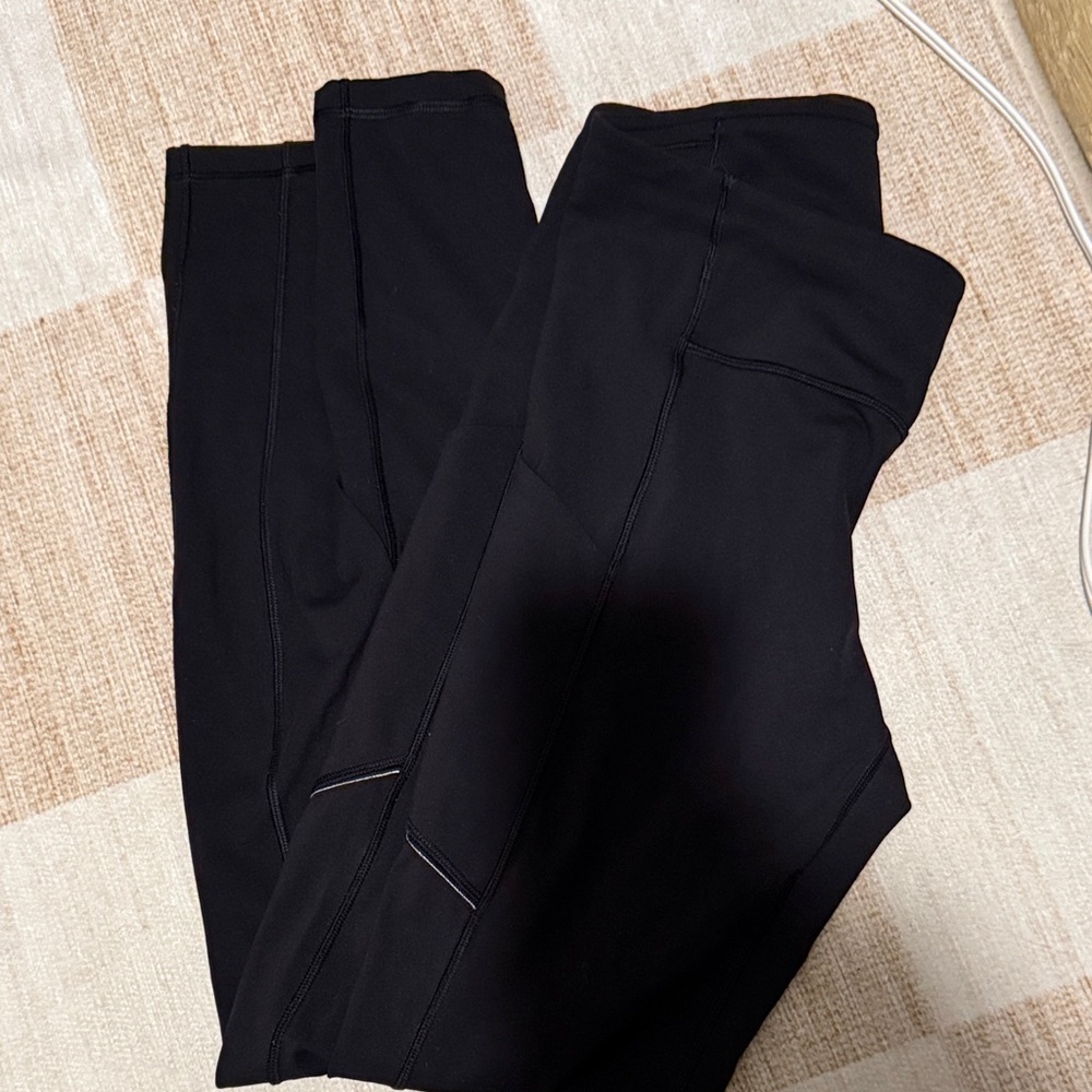 Lululemon black speed up tight luxstreme